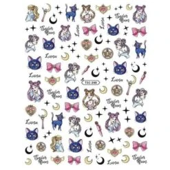 MG Series 3D Art DIY Nails Stickers BE021