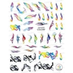 MG Series 3D Art DIY Nails Stickers BE021 -EgrilDoll Fashion Outlet Store mg series 3d art diy nails stickers be021 774