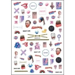 MG Series 3D Art DIY Nails Stickers BE021 -EgrilDoll Fashion Outlet Store mg series 3d art diy nails stickers be021 971