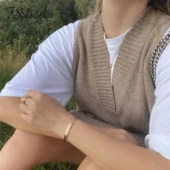 Mortuary Collection - Split Vest Sweater Dress -EgrilDoll Fashion Outlet Store mortuary collection split vest sweater dress 544