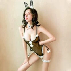 Naughty Bunny Girl Cosplay Maid Bodysuits Lingerie Set EG456 -EgrilDoll Fashion Outlet Store naughty bunny girl cosplay maid bodysuits lingerie set eg456 677