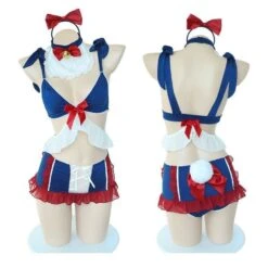 Navy Sweet Falbala Bow Tail Lingerie Set EG14230 15 Navy Sweet Falbala Bow Tail Lingerie Set EG14230 -EgrilDoll Fashion Outlet Store navy sweet falbala bow tail lingerie set eg14230 827