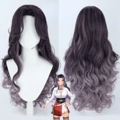 Nijisanji EN Scarle Yonaguni Curly Mixed Color Wig ON203