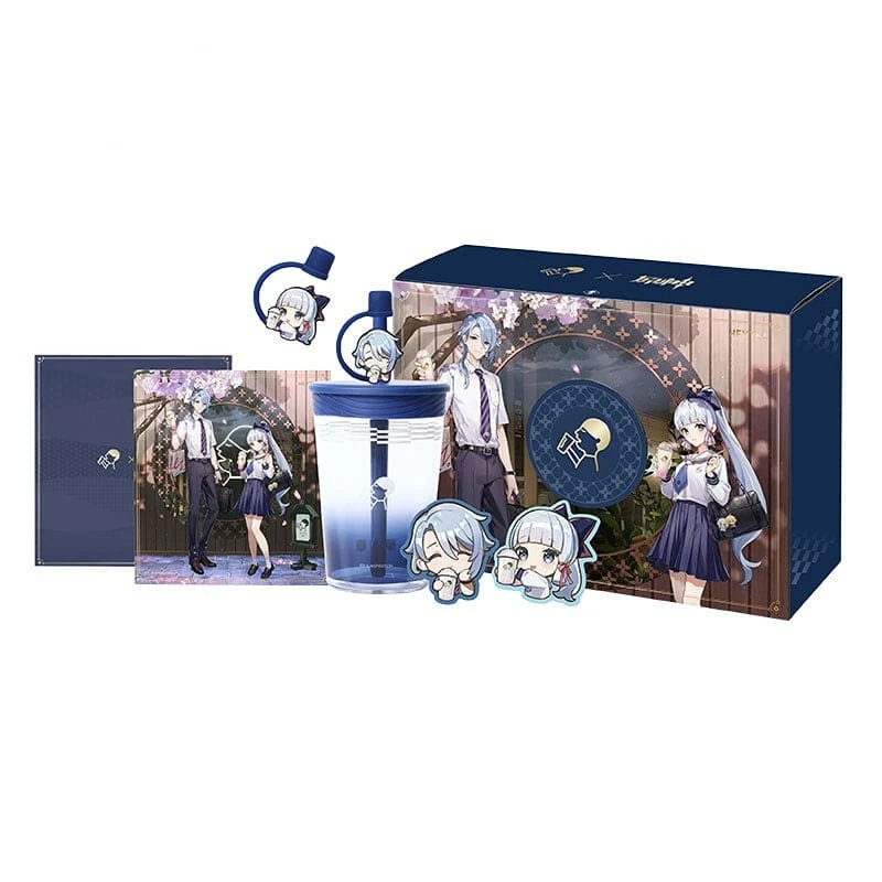 Official Genshin Impact Store Ayato And Ayaka Cute Box Merch Boba Set ON428 4 Official Genshin Impact Store Ayato And Ayaka Cute Box Merch Boba Set ON428 - Image 4