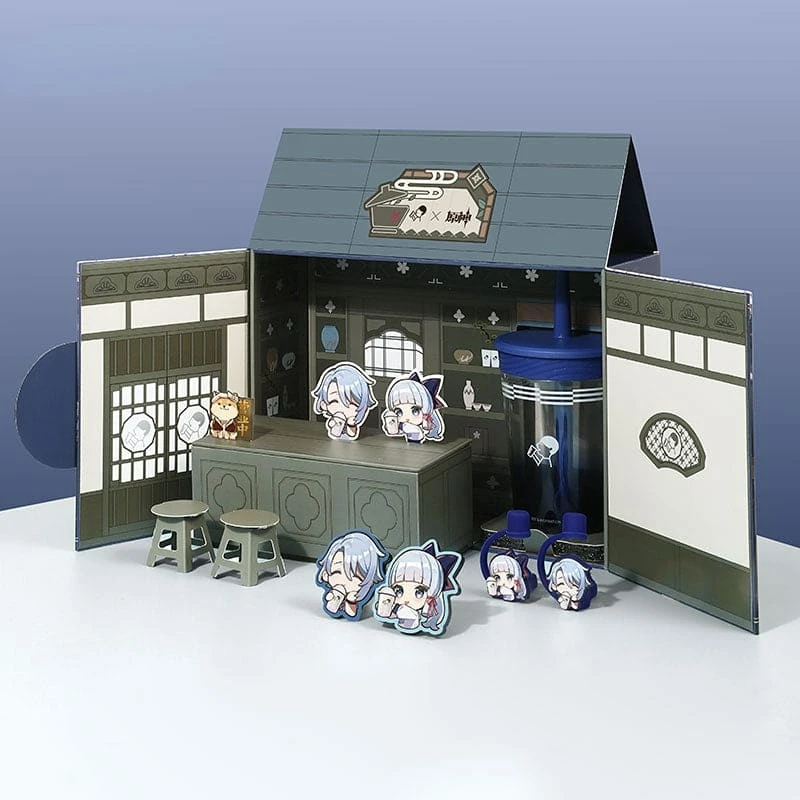 Official Genshin Impact Store Ayato And Ayaka Cute Box Merch Boba Set ON428 1 Official Genshin Impact Store Ayato And Ayaka Cute Box Merch Boba Set ON428