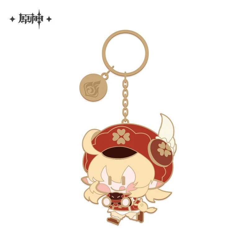 Official Genshin Store Kawaii Mini Chibi Metalic Keychains ON365 6 Official Genshin Store Kawaii Mini Chibi Metalic Keychains ON365 - Image 6