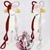 One Piece Film Red Uta Kawaii Red White Parted Wig ON202