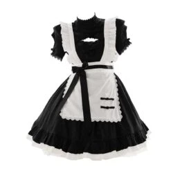 Panda Girl Gothic Anime Egirl Look Maid Suit Dress EG16646 -EgrilDoll Fashion Outlet Store panda girl gothic anime egirl look maid suit dress eg16646 419