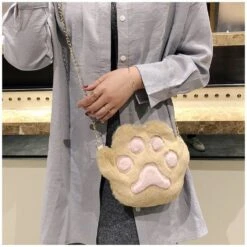 Paw Fluffy Bag -EgrilDoll Fashion Outlet Store paw fluffy bag 303