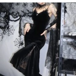 Perfect Gothic Lace Witch Dress ON229 -EgrilDoll Fashion Outlet Store perfect gothic lace witch dress on229 393