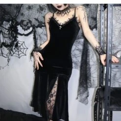 Perfect Gothic Lace Witch Dress ON229