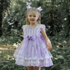 Pink/Purple Kawaii Princess Kids Dress ON206 -EgrilDoll Fashion Outlet Store pinkpurple kawaii princess kids dress on206 799