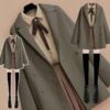 Plus Size Danganronpa Cosplay Jacket/Blouse/Short Skirt Streetwear EG15768