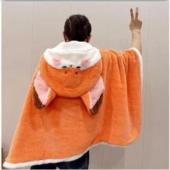 Pre-Sale Kawaii Anime Animal Fleece Cape ME41 27 Pre-Sale Kawaii Anime Animal Fleece Cape ME41 -EgrilDoll Fashion Outlet Store pre sale kawaii anime animal fleece cape me41 287
