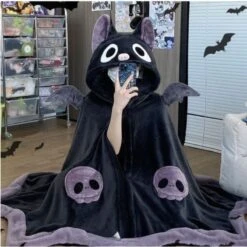 Pre-Sale Kawaii Anime Animal Fleece Cape ME41 22 Pre-Sale Kawaii Anime Animal Fleece Cape ME41 -EgrilDoll Fashion Outlet Store pre sale kawaii anime animal fleece cape me41 one size fits all bat cloak ready stock 195