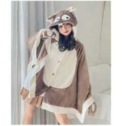 Pre-Sale Kawaii Anime Animal Fleece Cape ME41 17 Pre-Sale Kawaii Anime Animal Fleece Cape ME41 -EgrilDoll Fashion Outlet Store pre sale kawaii anime animal fleece cape me41 one size fits all little squirrels cloakpre 769