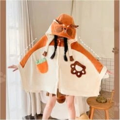 Pre-Sale Kawaii Anime Animal Fleece Cape ME41 23 Pre-Sale Kawaii Anime Animal Fleece Cape ME41 -EgrilDoll Fashion Outlet Store pre sale kawaii anime animal fleece cape me41 one size fits all small national treasure 885