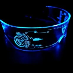 Punk LED Luminous Sunglasses EG161