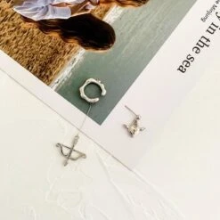 Punk Wing Love Heart Cupid's Arrow Drop Earrings EG289 -EgrilDoll Fashion Outlet Store punk wing love heart cupids arrow drop earrings eg289 earings 466