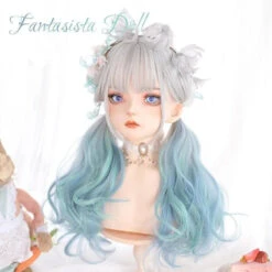 Purple/green Gradient Lolita Large Wave Long Curly Hair EG15182 -EgrilDoll Fashion Outlet Store purplegreen gradient lolita large wave long curly hair eg15182 wig 104