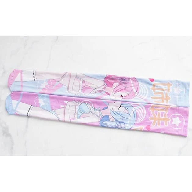 Rem And Ram Printed Lacquered Socks EE0796 5 Rem And Ram Printed Lacquered Socks EE0796 - Image 5