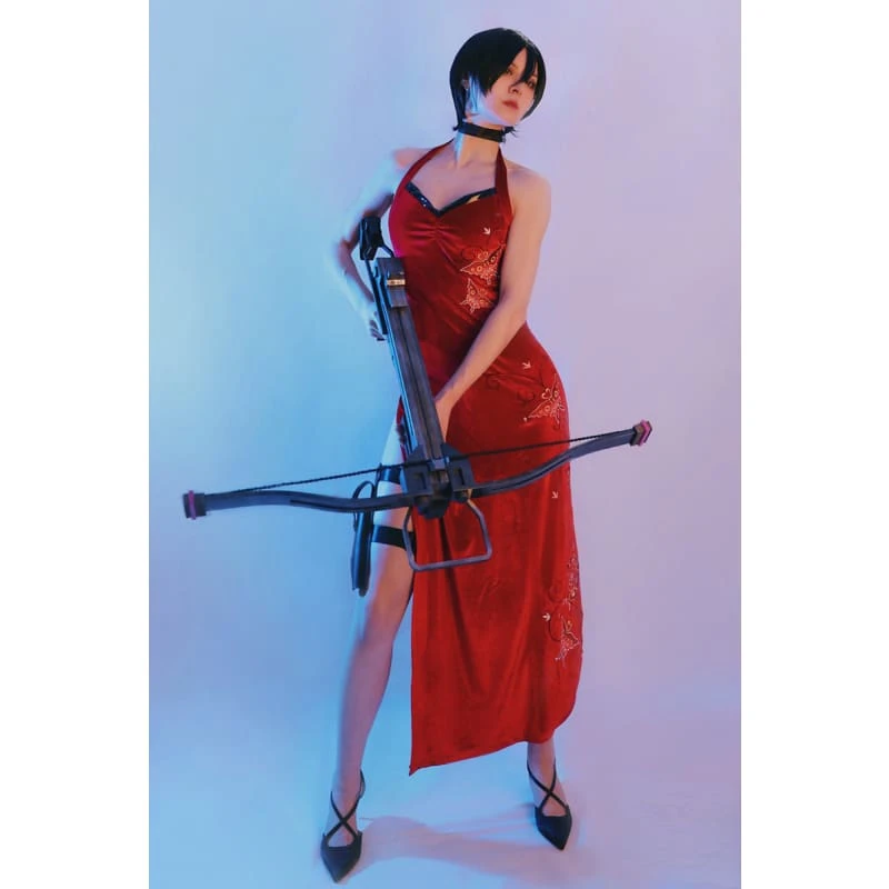 Resident Evil 4 Ada Wong Costume Wig ON222 2 Resident Evil 4 Ada Wong Costume Wig ON222 - Image 2