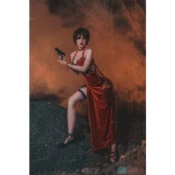 Resident Evil 4 Ada Wong Costume Wig ON222 14 Resident Evil 4 Ada Wong Costume Wig ON222 -EgrilDoll Fashion Outlet Store resident evil 4 ada wong costume wig on222 747