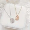 Romantic Moon And Sun Pendant Clavicle Necklace SP15927