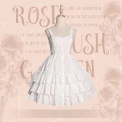 Rose Garden Gothic Lolita Dress/Waistcoat EG17563 24 Rose Garden Gothic Lolita Dress/Waistcoat EG17563 -EgrilDoll Fashion Outlet Store rose garden gothic lolita dresswaistcoat eg17563 106