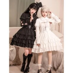 Rose Garden Gothic Lolita Dress/Waistcoat EG17563