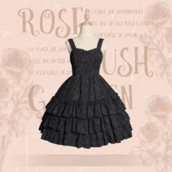 Rose Garden Gothic Lolita Dress/Waistcoat EG17563 23 Rose Garden Gothic Lolita Dress/Waistcoat EG17563 -EgrilDoll Fashion Outlet Store rose garden gothic lolita dresswaistcoat eg17563 335