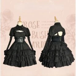 Rose Garden Gothic Lolita Dress/Waistcoat EG17563 27 Rose Garden Gothic Lolita Dress/Waistcoat EG17563 -EgrilDoll Fashion Outlet Store rose garden gothic lolita dresswaistcoat eg17563 570