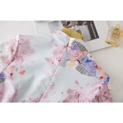 S-XXL Cute Anime Rabbit Cherry Blossom Pink Cheongsam Dress EG17031 -EgrilDoll Fashion Outlet Store s xxl cute anime rabbit cherry blossom pink cheongsam dress eg17031 912