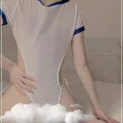 Sailor Wildcat Maid Pajamas Uniform Lingerie Jumpsuits EG476 -EgrilDoll Fashion Outlet Store sailor wildcat maid pajamas uniform lingerie jumpsuits eg476 set 543