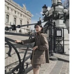 Sheila - 2 Piece Skirt Blazer 7 Sheila - 2 Piece Skirt Blazer -EgrilDoll Fashion Outlet Store sheila 2 piece skirt blazer outfit 386