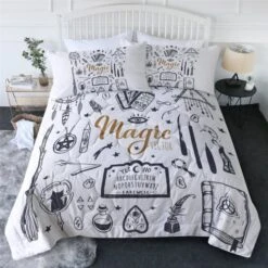 Skull Dark Magic Halloween Black Bless Living Witchcraft Quilt Bedding Set FY050 19 Skull Dark Magic Halloween Black Bless Living Witchcraft Quilt Bedding Set FY050 -EgrilDoll Fashion Outlet Store skull dark magic halloween black bless living witchcraft quilt bedding set fy050 124