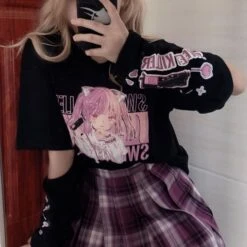 Sniper Girl With Long Sleeves T-shirt EG359