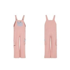 Soft Spring Pink Bears Overalls ON633 -EgrilDoll Fashion Outlet Store soft spring pink bears overalls on633 848