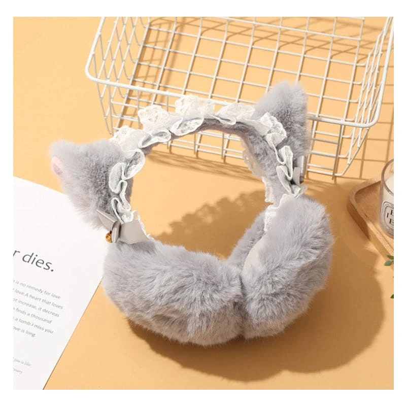 Sophie Neko Ear Muffs 3 Colors Lolita Accessories ON290 7 Sophie Neko Ear Muffs 3 Colors Lolita Accessories ON290 - Image 7