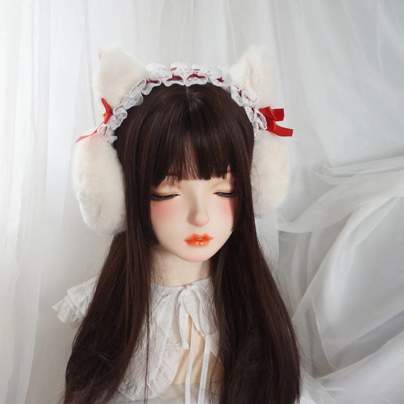Sophie Neko Ear Muffs 3 Colors Lolita Accessories ON290 4 Sophie Neko Ear Muffs 3 Colors Lolita Accessories ON290 - Image 4