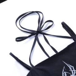 Spider Skull Suspender Black Dress EE0890 -EgrilDoll Fashion Outlet Store spider skull suspender black dress ee0890 500