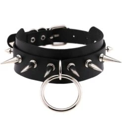 Spike The Punch O-Ring Choker GA113