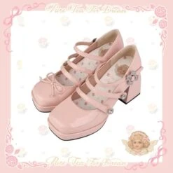 Sweet Angel Cute Kawaii Heels Lolita Shoes ON615 -EgrilDoll Fashion Outlet Store sweet angel cute kawaii heels lolita shoes on615 791