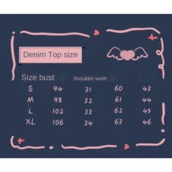 Sweet Perfect Lala Demin Blue Pink Hearts Outfit ON618 13 Sweet Perfect Lala Demin Blue Pink Hearts Outfit ON618 -EgrilDoll Fashion Outlet Store sweet perfect lala demin blue pink hearts outfit on618 158