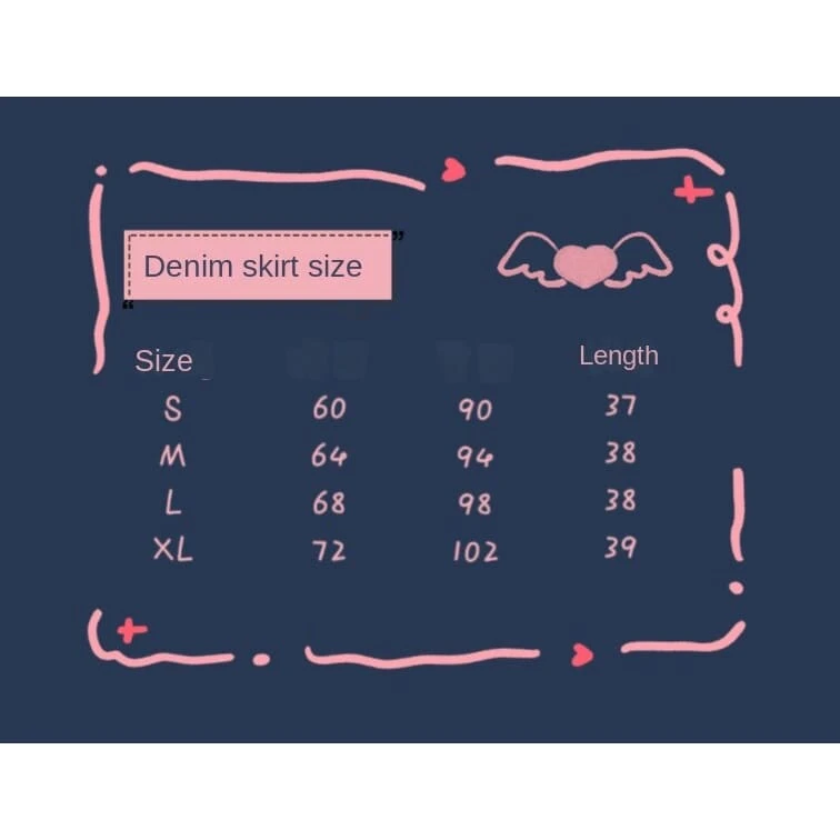 Sweet Perfect Lala Demin Blue Pink Hearts Outfit ON618 5 Sweet Perfect Lala Demin Blue Pink Hearts Outfit ON618 - Image 5