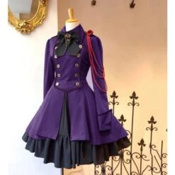 Vintage Gothic Lolita Ruffle Lace Up Sweet Dress EG16457 -EgrilDoll Fashion Outlet Store vintage gothic lolita ruffle lace up sweet dress eg16457 329