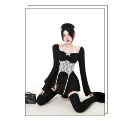 Y2K Sweet Hot Girl Mini Lace Top ME15 14 Y2K Sweet Hot Girl Mini Lace Top ME15 -EgrilDoll Fashion Outlet Store y2k sweet hot girl mini lace top me15 274